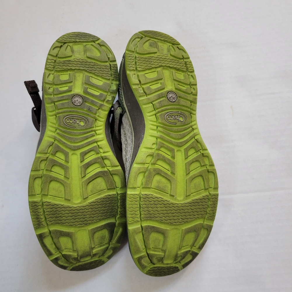 Chaco Strap Mary Jane Flats Hiking Shoes Loden/Green Women's Size 7 - Picture 4 of 7